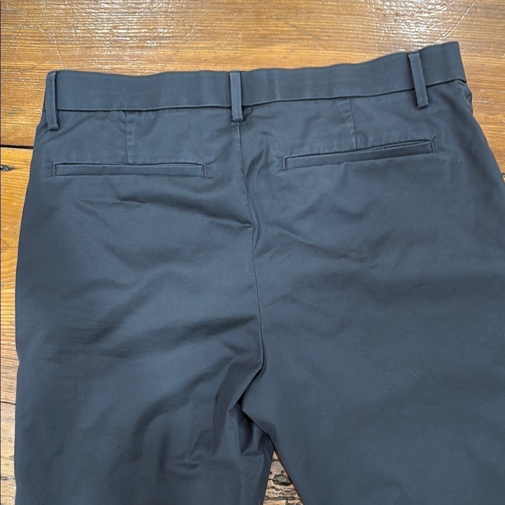 Banana Republic Grey Chinos Cotton Blend Slim Fit Size 32 x 32 - Picture 9 of 9